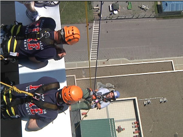 07/29/10: Fundraisers go “Over the Edge” for Special Olympic New York