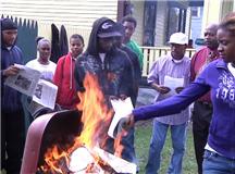 08/23/10: City Grill mass shooting newspaper articles ignite protest