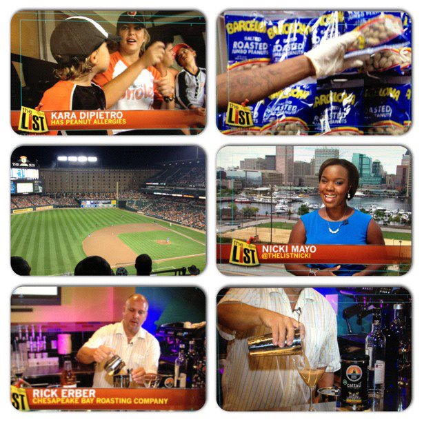 09/28/12: Camden Yards Peanut-Free Suites & Crofton Coffee Martinis