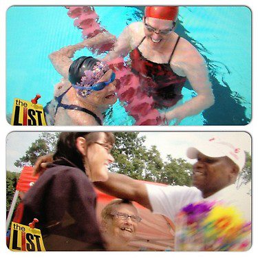 09/25/12: Maryland Senior Olympics swimmers face-off & real-life comic book characters