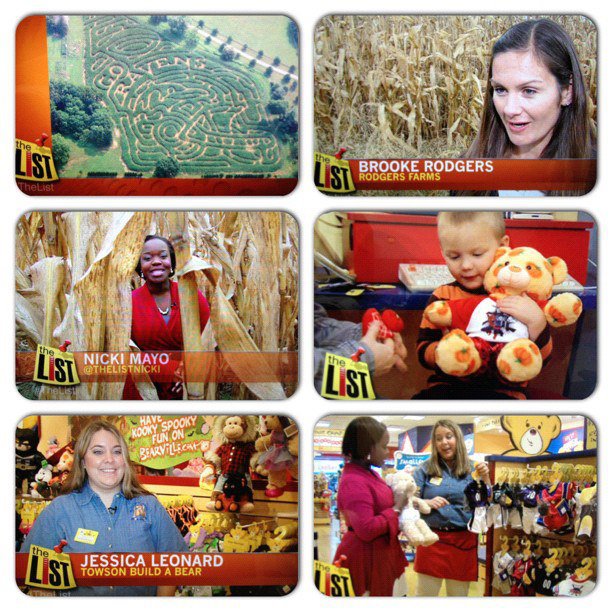 10/23/12: Rodgers’ Farms corn maze and Towson’s ‘Kooky Spooky Bear Bash’