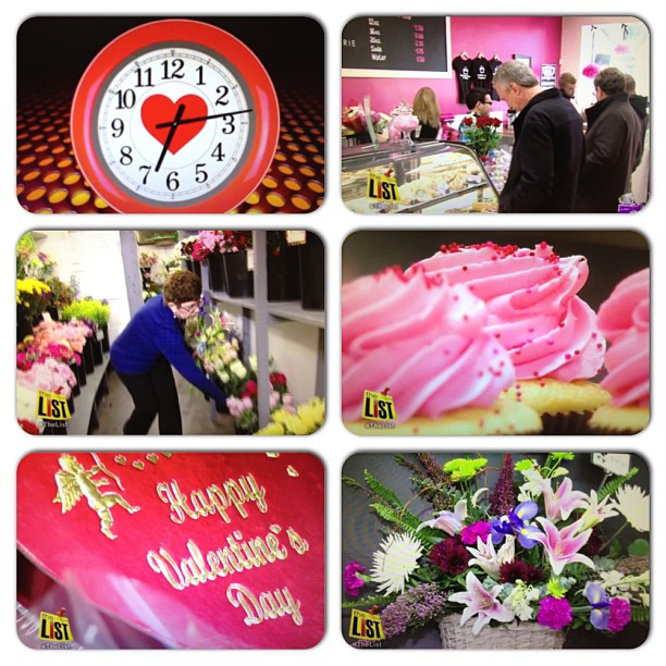 02/14/13: Last minute Valentine’s Day gifts ideas from Radebaugh Florist & La Cakerie