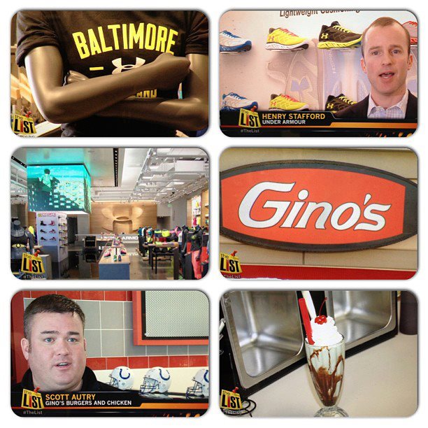 02/19/13: Under Armour ‘Brand House’ & National Chocolate Mint Day at Towson Gino’s