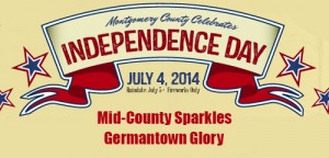 Montgomery County July 4th logo